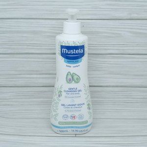 Mustela Gentle Baby Cleansing Gel Hair + Body Avocado 16.90 oz EXP 05/2025